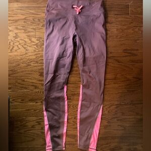 Fabletics Mauve and Pink Leggings